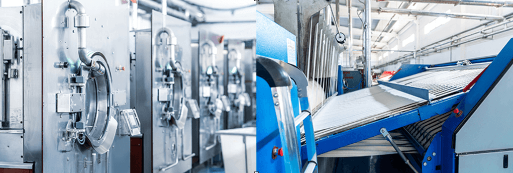 Прачечная и химчистка для отелей.